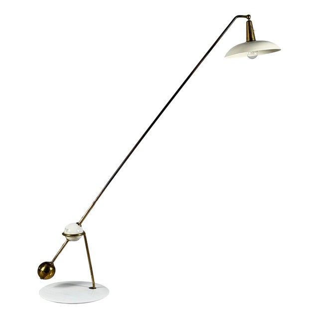 Model 1036 Floor Lamp by Gino Sarfatti for Arteluce, 1940s For Sale