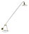 Model 1036 Floor Lamp by Gino Sarfatti for Arteluce, 1940s For Sale