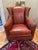 Henredon Leather Chair and Ottoman For Sale In Atlanta - Image 6 of 10