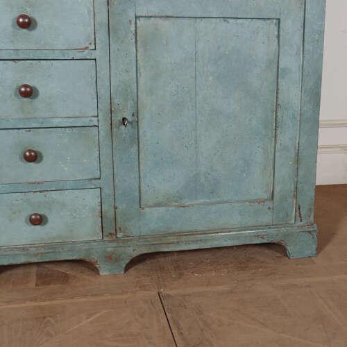 Wood Early 19th Century Dutch Painted Cabinet For Sale - Image 7 of 14