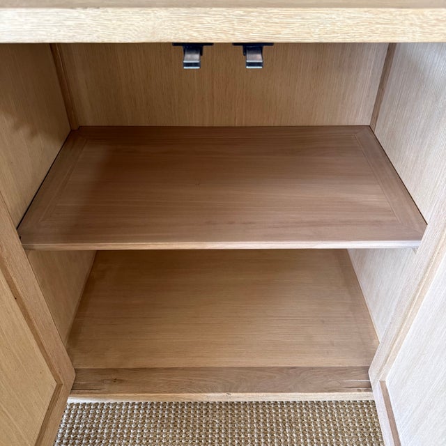 Reed 4 Shelf Oak Bookcase - Natural For Sale - Image 10 of 12