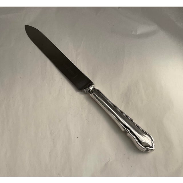 Item Description : The Finest Silver Plated Bridal Cake Knife., Du Barry Pattern : Du Barry. Size : 10 in Made in...