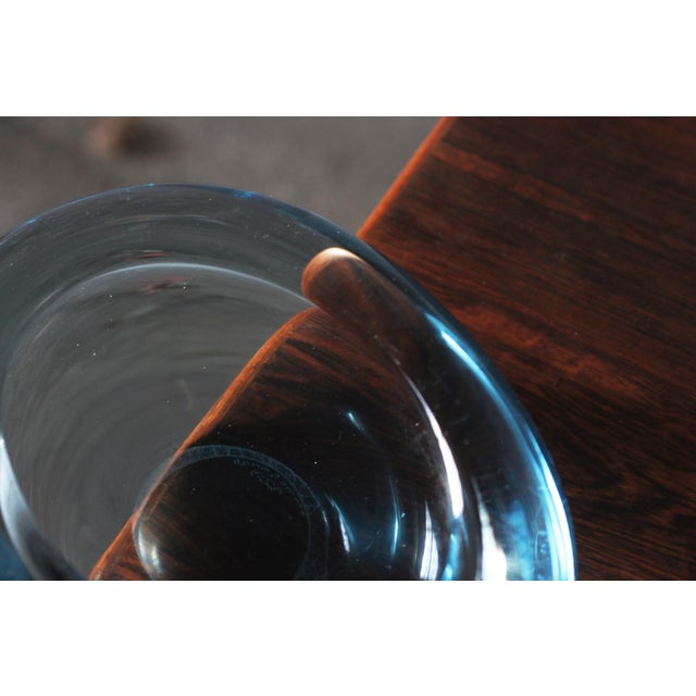 Holmegaard Vintage Glass Bowl by Per Lütken for Holmegaard, 1950s For Sale - Image 4 of 7