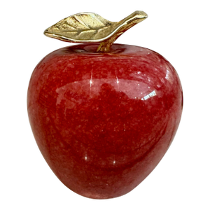 Marble Apple Paperweight