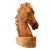 Gemstone Horse Head on a Pedestal For Sale - Image 7 of 8