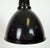 Small Industrial Black Enamel Pendant Lamp, 1950s For Sale - Image 4 of 14