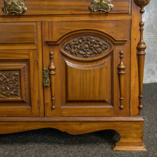 Victorian Mahogany Sideboard For Sale - Image 11 of 18