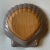 Late 20th Century Vintage Seaside Chic Terra Cotta Shell Shaped Trinket Dish For Sale - Image 5 of 7