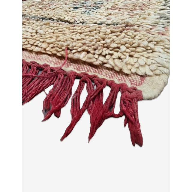 Mid-Century Modern Vintage Boujad Moroccan Rug - 11.8 X 5.5 Ft For Sale - Image 3 of 6