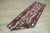 1970s Tribal Blue Ikat Kilim Runner Rug For Sale - Image 4 of 10