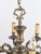 Metal Low Brass 8-Arm Chandelier For Sale - Image 7 of 7