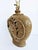 Late 20th Century Hollywood Regency Sculptural Monkey Table Lamp, Original Finial For Sale - Image 4 of 10