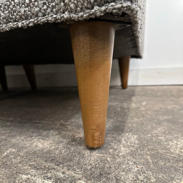 Reupholstered 3-Piece Edward Wormley for Dunbar Sectional Expertly Reupholstered With Pincore Foam For Sale - Image 12 of 12