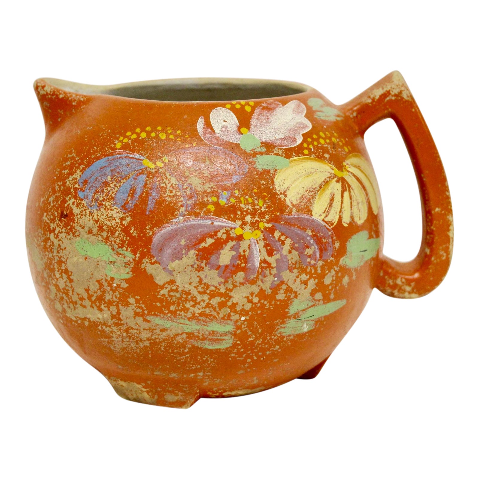 Ransburg Pottery Stoneware Pitcher, Circa 1930s Chairish