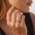 1980s Vintage Old Mine Cut Diamond Five Stone 18k Yellow Gold Band, Size 6 For Sale - Image 5 of 7