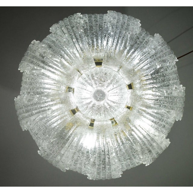 Garda Italian Murano Glass Ceiling Light or Flush Mount, 1980s For Sale - Image 6 of 15