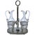 Metal Brescian Silver Oil Cruet, 1812, Set of 3 For Sale - Image 7 of 7