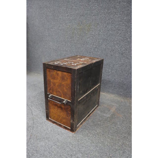 Victorian Carriage Jeweler's Strong Box Safe For Sale - Image 9 of 16