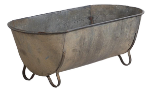 European Industrial Zinc Tub