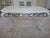 Early 20th Century Vintage Hand Forged French Provincial Marble Top Coffee Table For Sale - Image 5 of 5