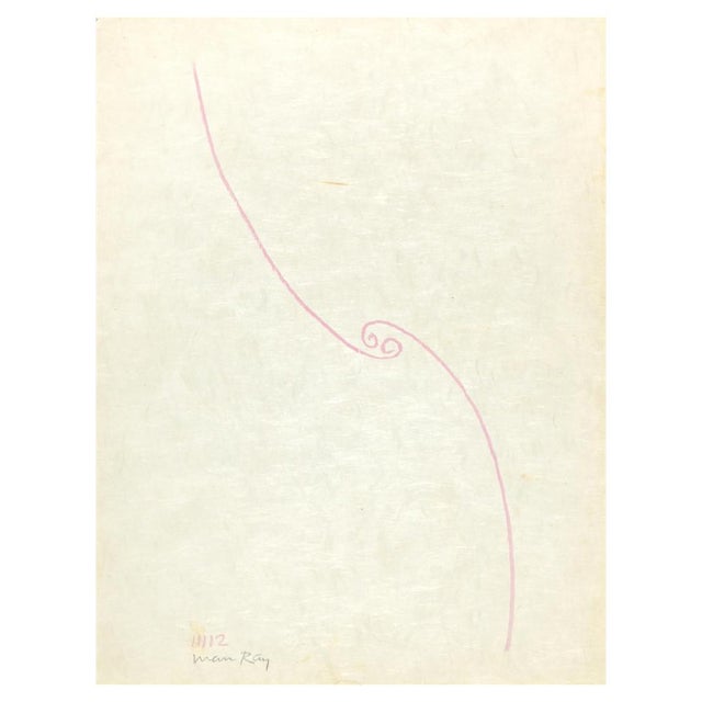 Modern Man Ray, The Absolute Real, Lithograph, 1964 For Sale - Image 3 of 3