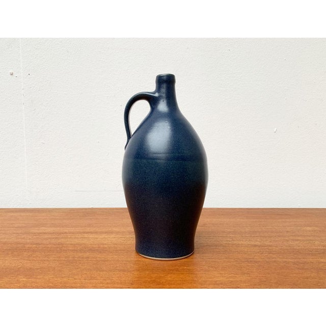 Vintage German Ceramic Jug by Pino Horst Pint for Satemin Pottery For Sale - Image 3 of 18