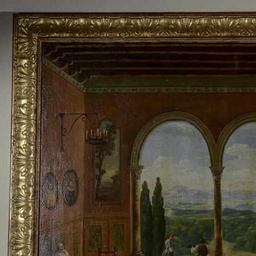 View from the 1900s, Oil on Canvas, Framed For Sale - Image 5 of 7