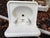 Ceramic 7 Vintage 1920s Sinks Varied Styles For Sale - Image 7 of 18