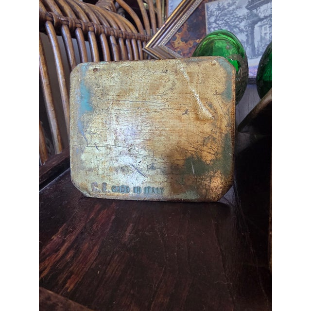 Vintage Florentine Bookends For Sale - Image 4 of 12