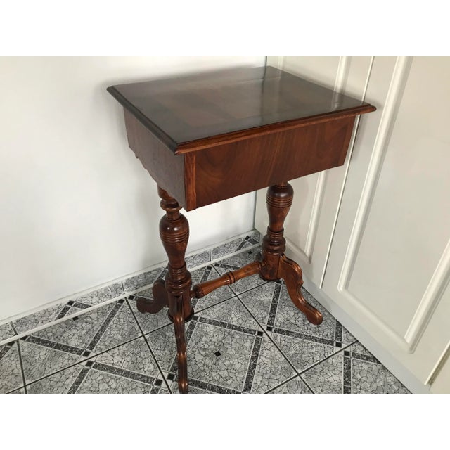 Vintage Side Table with Drawers, 1900s For Sale - Image 16 of 18