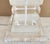Transparent Vintage Stacked Skyscraper Karl Springer Style Floor Table Lamp 1970s For Sale - Image 8 of 10