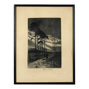 "End of Day" Original Limited Edition Etching by John McGrath