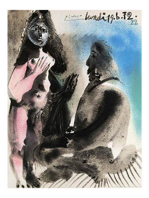 Pablo Picasso Paris Galerie Louise Leiris Dessins Recents