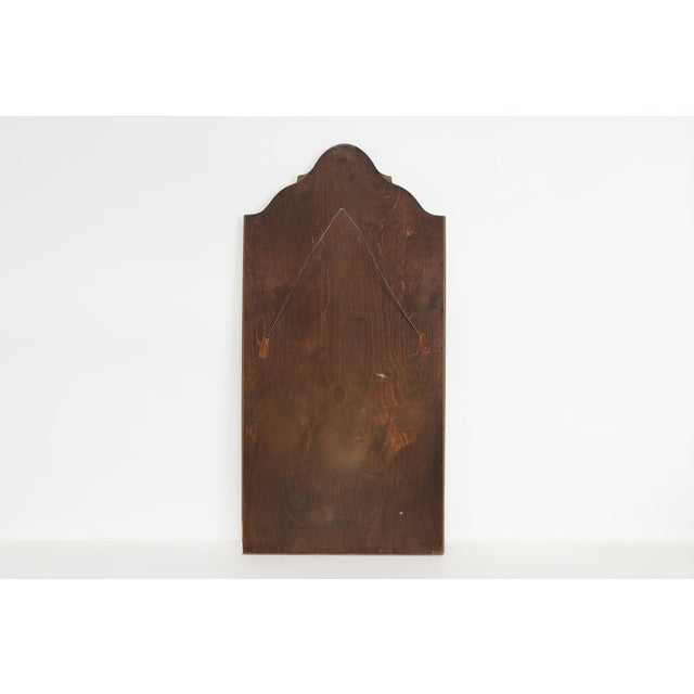 Arched Gilt Mirror with Ogee Top, France, 1920 For Sale - Image 4 of 11