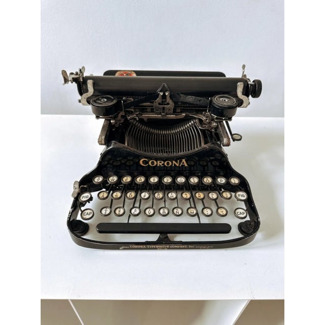 Corona 3 Folding Typewriter, 1913s For Sale - Image 12 of 18