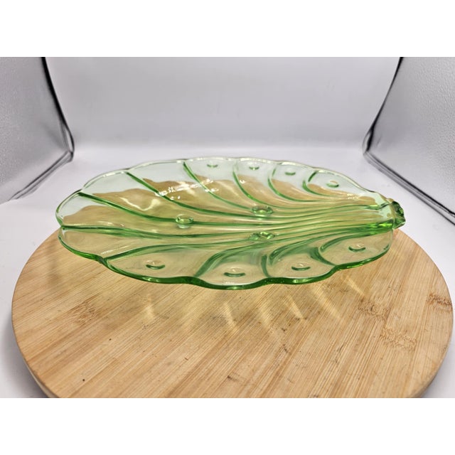 Glass Plate attributed to Hermanova Hut and Stölzle, 1950s For Sale - Image 6 of 6