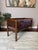 1950s Vintage Mid-Century Modern Cane Back Bench For Sale - Image 10 of 12
