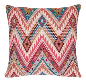 Schumacher Coyolate Pillow in Nougat