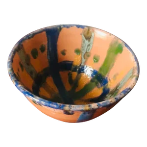 Signed Idaho Artist Studio Pottery Art Bowl