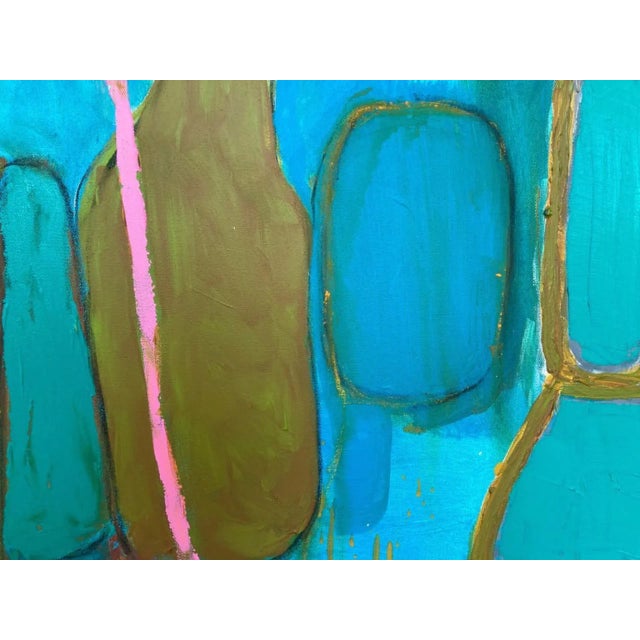 "Family Portrait II" Contemporary Abstract Still Life Painting by Guy Lyman For Sale - Image 4 of 7