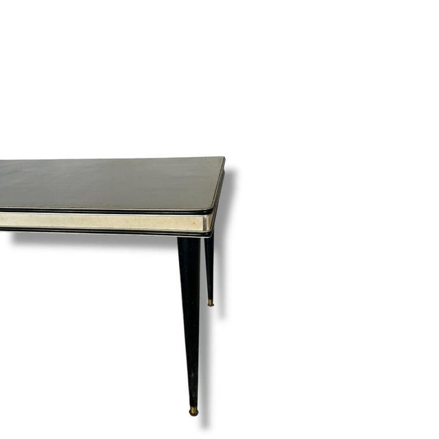 Vintage Italian Dining Table in Wood by Umberto Mascagni For Sale - Image 5 of 6