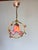 ⁠1970s Vintage Italian Pink Murano Ruffled Glass and Ceramic Rose Chandelier⁠ For Sale - Image 12 of 17