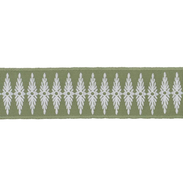 A chic floral diamond pattern stitched on cotton faille, Genevieve Embroidered Tape adds movement, texture, and flair to...