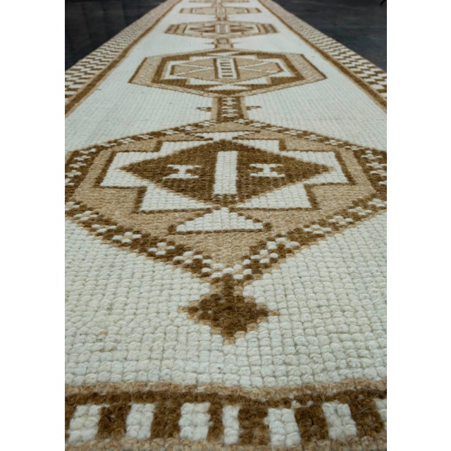 Early 21st Century Turkish Vintage Runner Rug 3' x 11'10" #17076 For Sale - Image 5 of 8