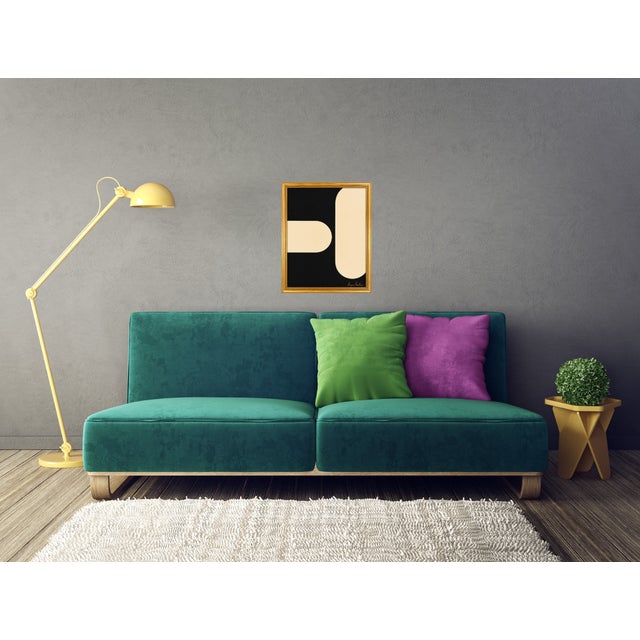 2020s Title: Silent Alignment Modern Painting, Framed by Bryan Boomershine For Sale - Image 5 of 9