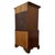 Antique English Oak Chest-on-Chest Tallboy with Brass Handles For Sale - Image 9 of 14