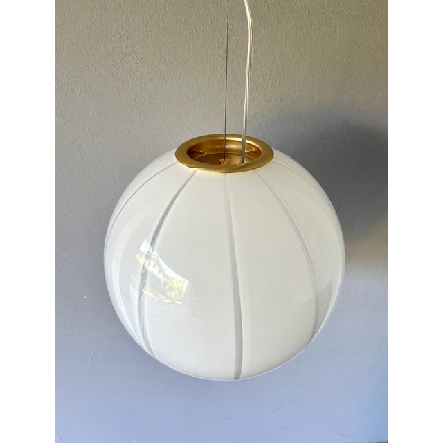 Vintage Hand-Crafted Murano Glass Chandelier, 1980s For Sale - Image 10 of 16