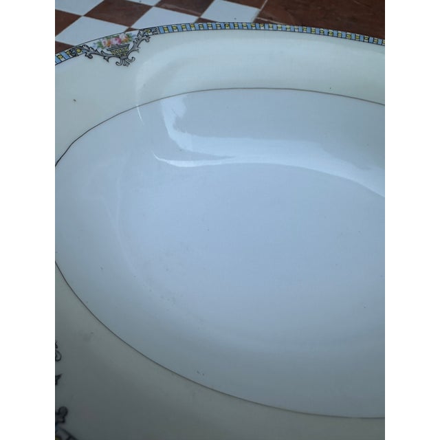 1970s Hand Painted Noritake Cortez Large Bowl For Sale In Atlanta - Image 6 of 9