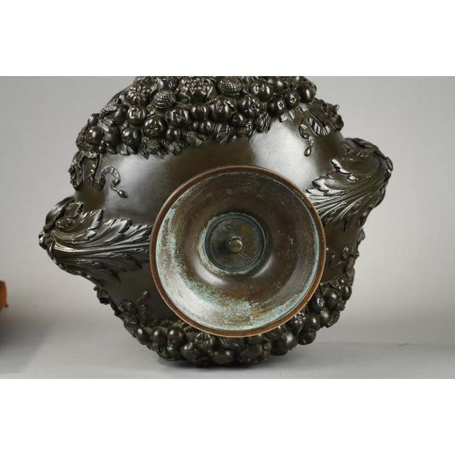 Patinated Bronze Covered Cup by F. Barbedienne, 1850 For Sale - Image 17 of 18