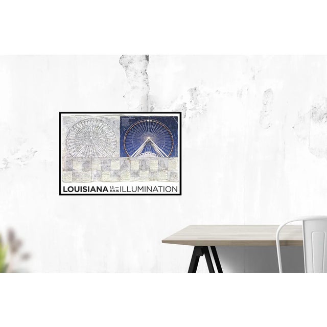 In the Arena of Vanguard Cities by Simon Evans, Unsigned 2013 Offset Lithograph.23.5 x 34.5 inches